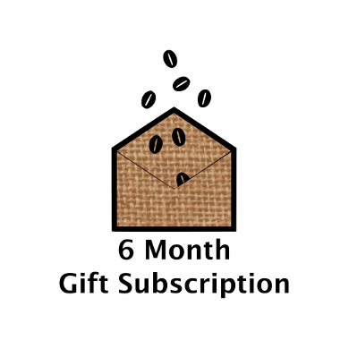 6 month Organic Gift Coffee Subscription
