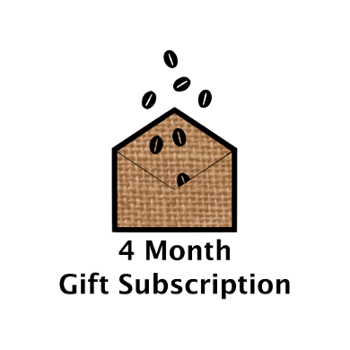 4 month Gift Coffee Subscription - The Devon Coffee Company Ltd