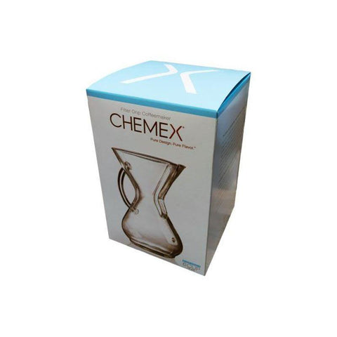 Chemex Glass Handle 6-Cup - The Devon Coffee Company Ltd